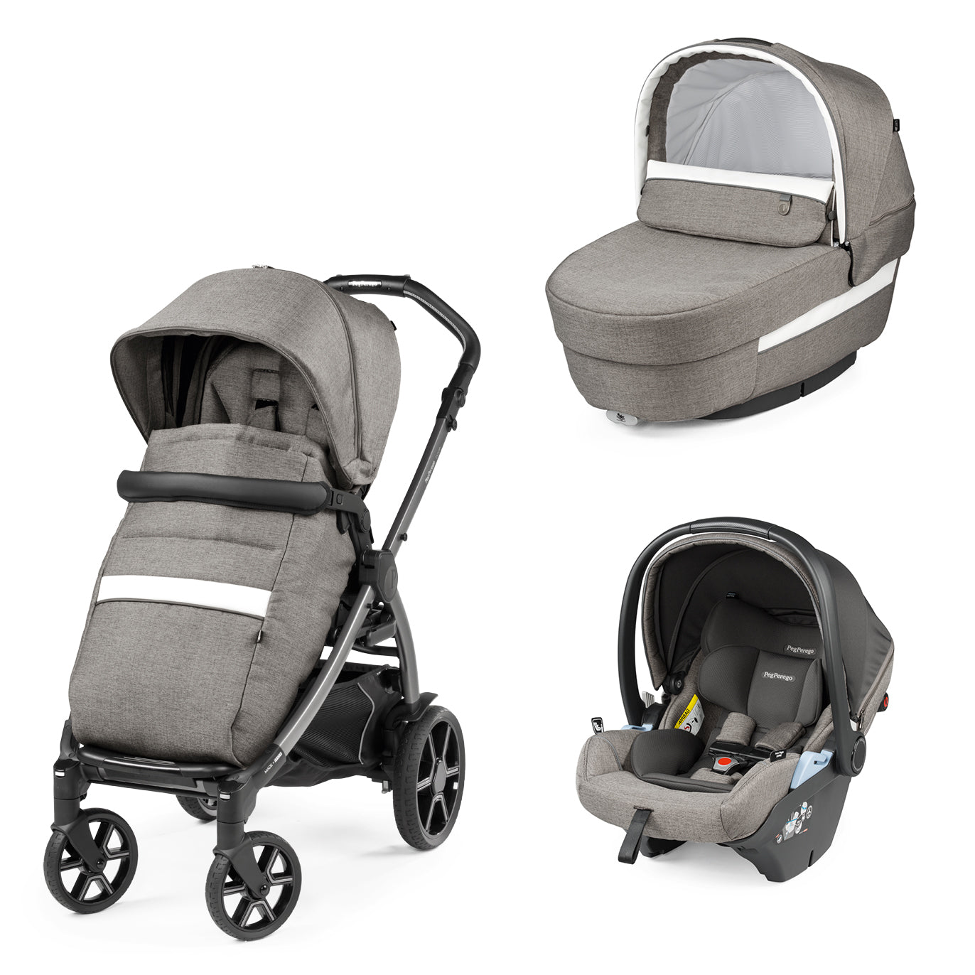 Trio Book Lounge Modular City Grey Peg Perego