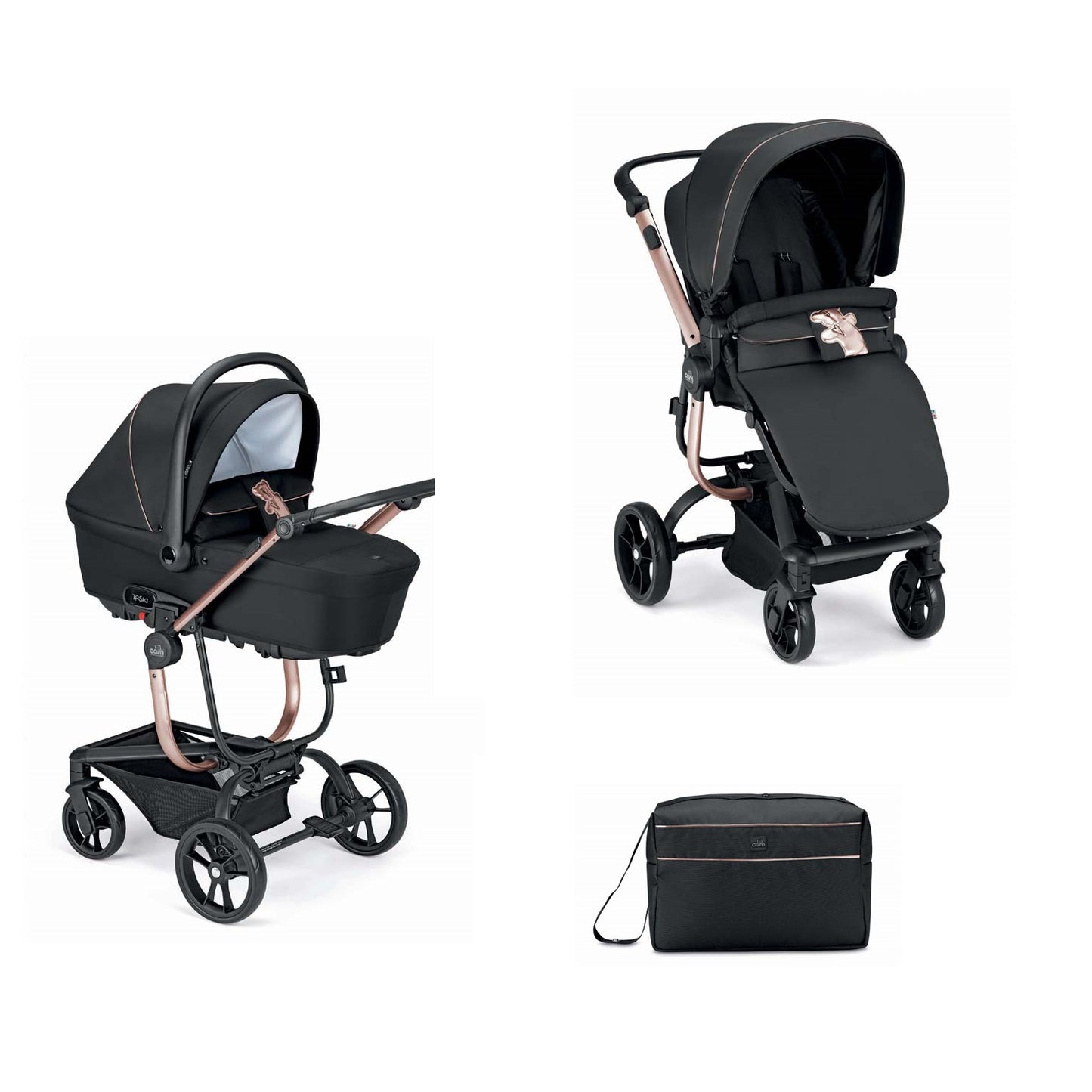 Trio Taski Sport T860 ORO ROSA-NERO Cam