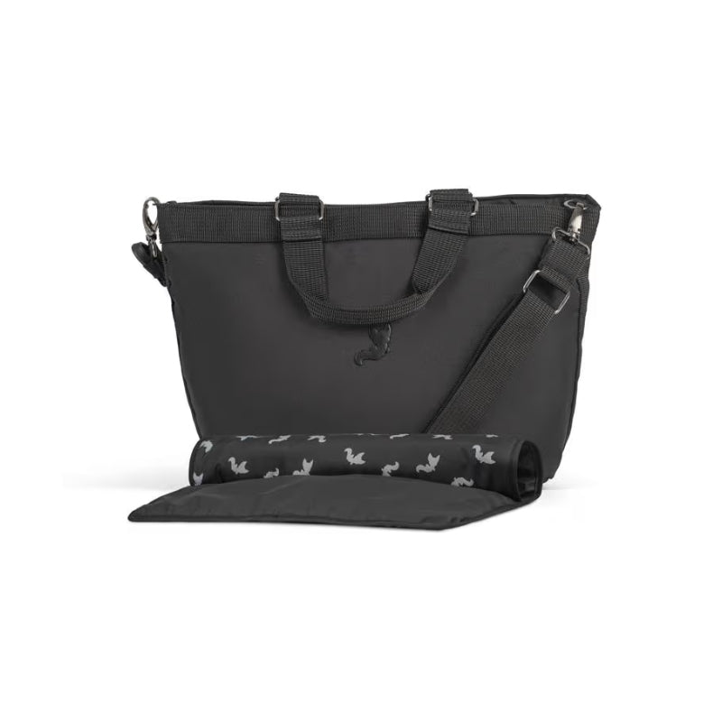 Wickeltasche Luxury Piano Black Leclercbaby