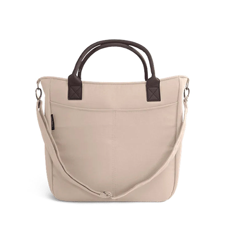 Wickeltasche aus Stoff Sand Chocolate Leclerc Baby