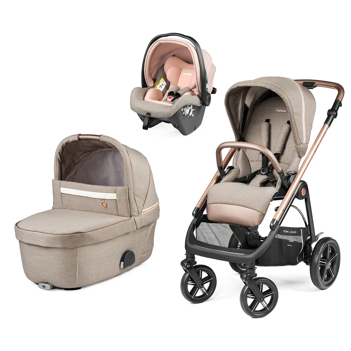 Peg Perego Veloce TC Brio 3 in 1 with Primo Viaggio SLK MON AMOUR
