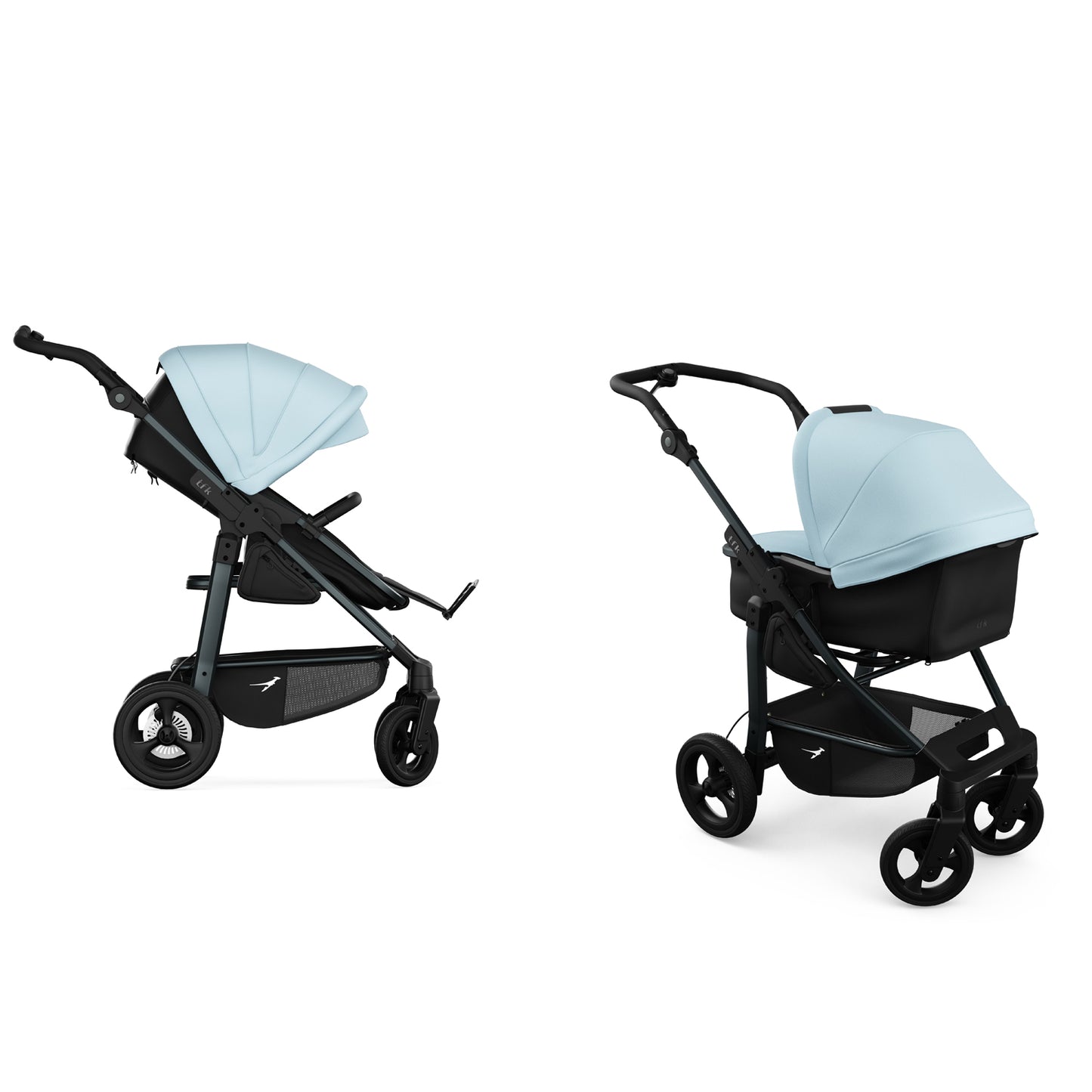 TFK Mono 4 - 2-in-1 with pneumatic tyres Blue bicolor