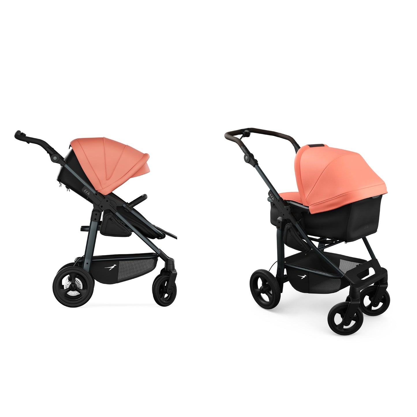 TFK Mono 4 - 2-in-1 with air-filled tyres Salmon