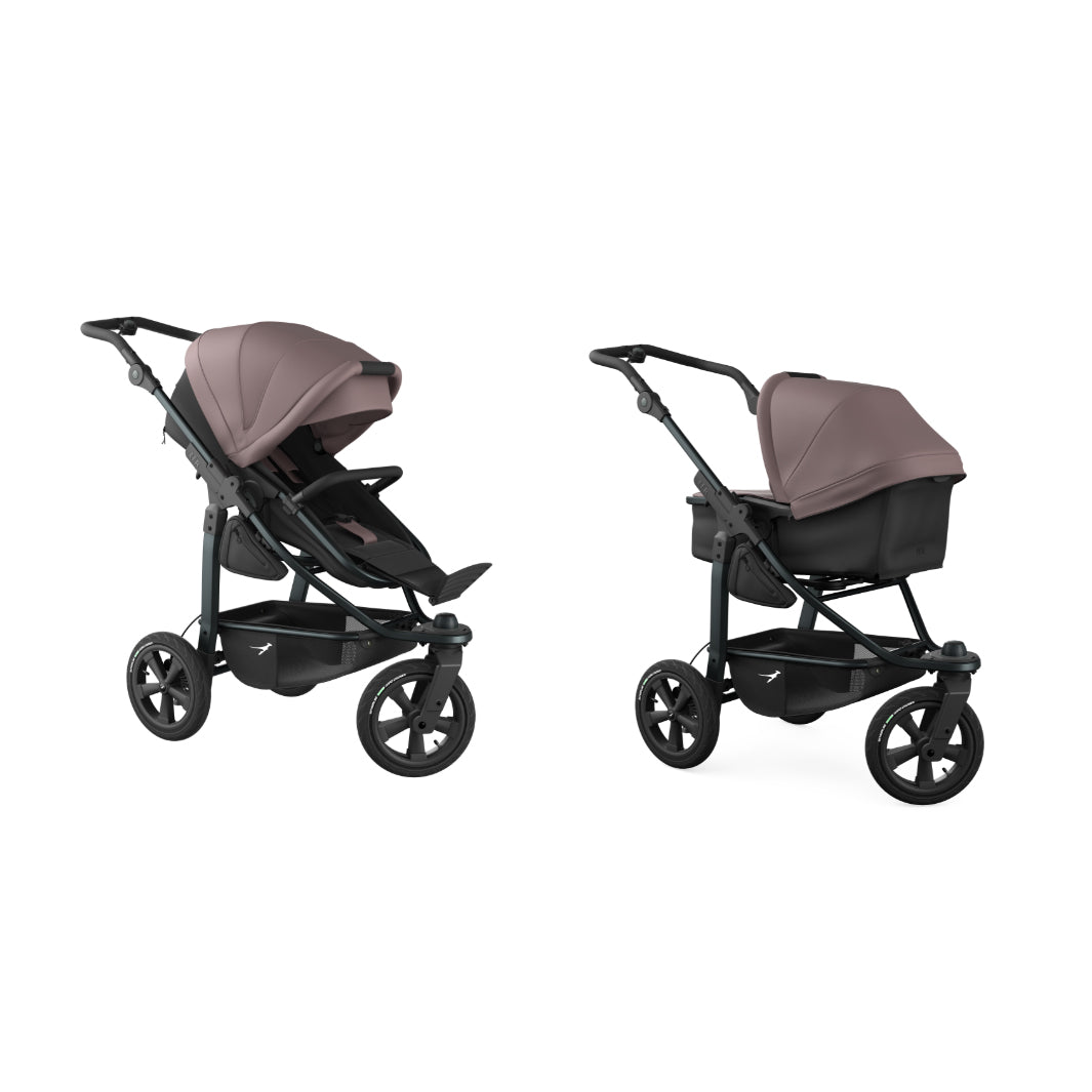 TFK Mono 3 - 2-in-1 with pneumatic tyres Brown