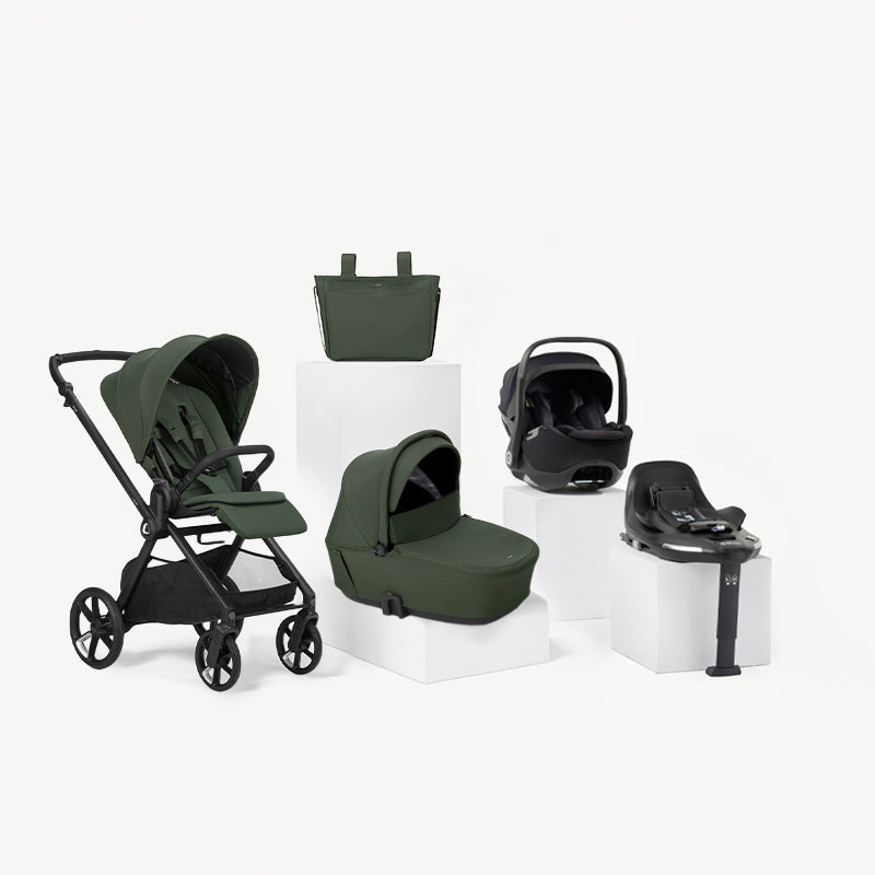 Jane 4 in 1 Muum 5 + Sleep + Kombibaby + Base U78 BOTANIC