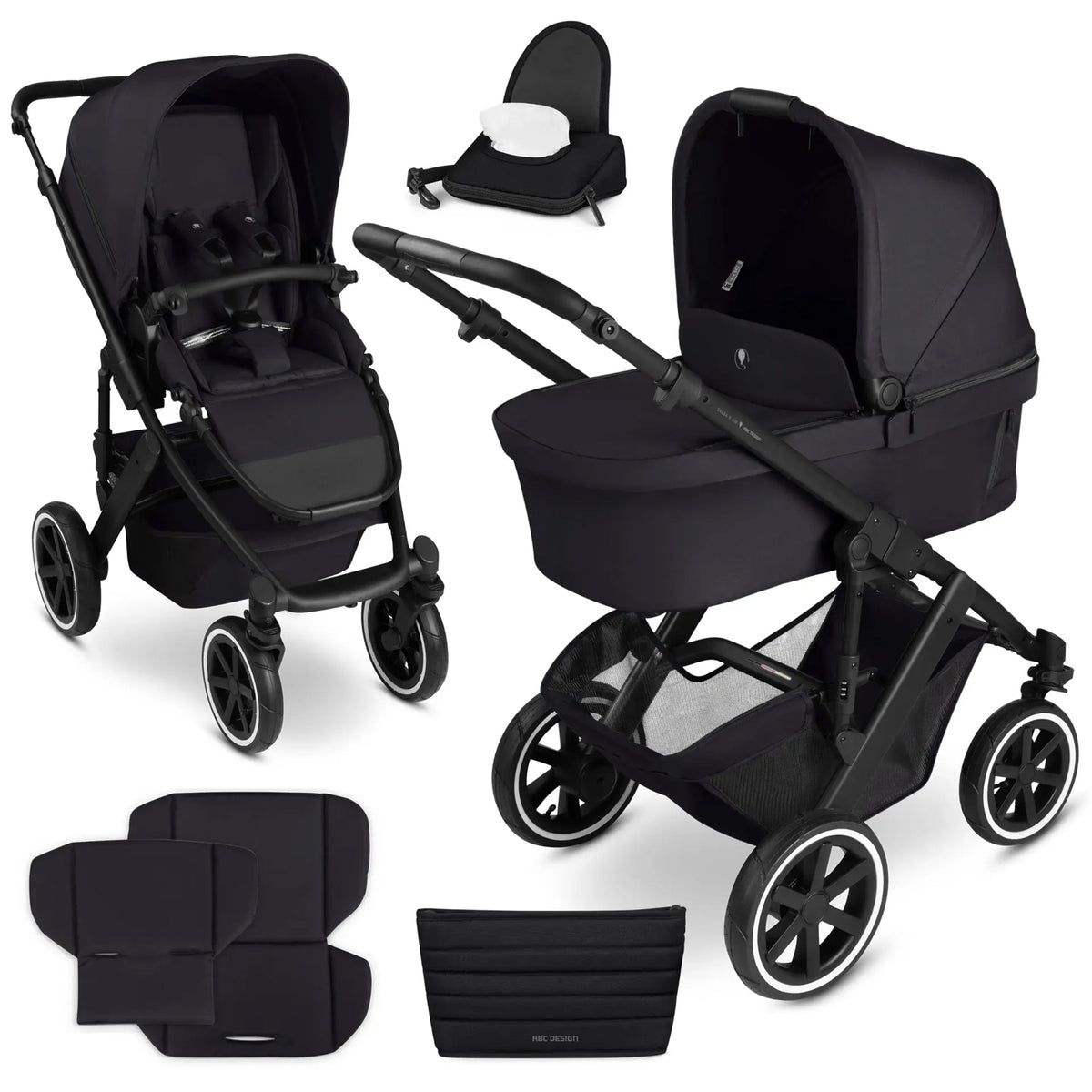 ABC Design 2 in 1 Salsa 5 Air - combi Coal