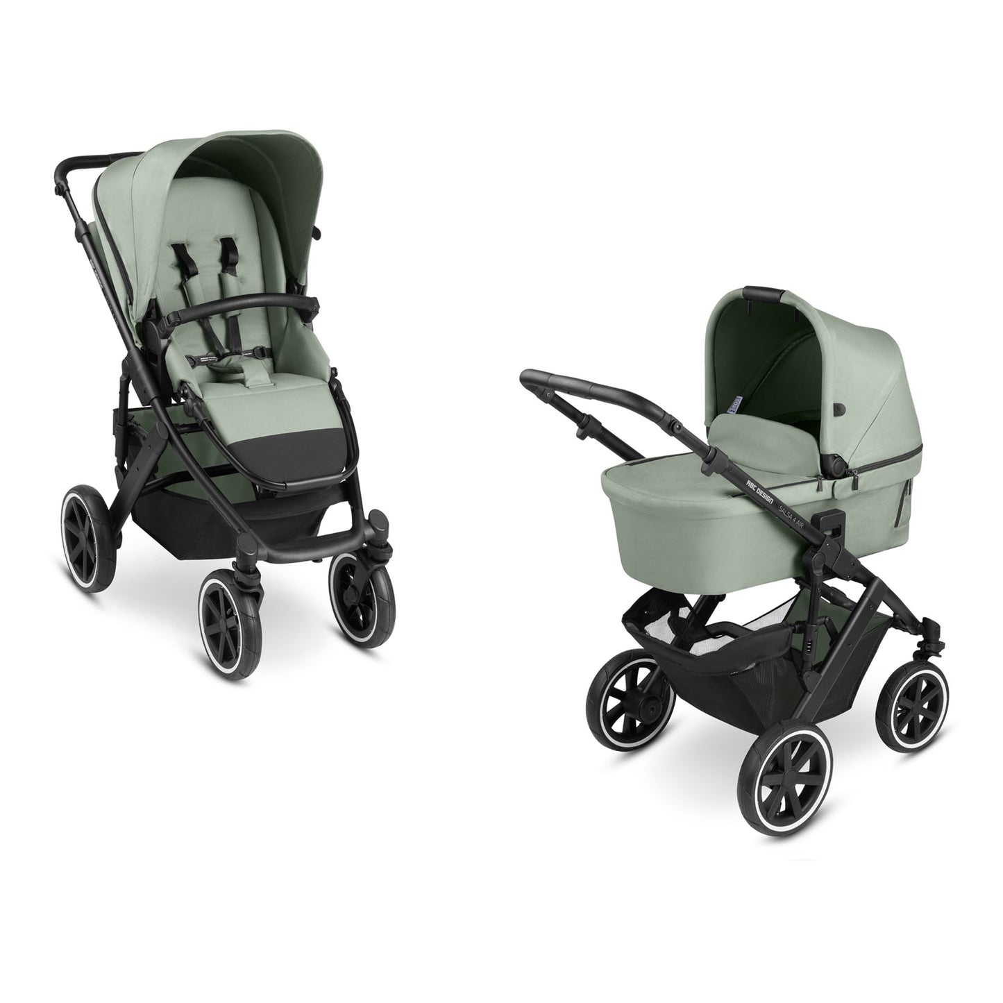 [DUO] Salsa 4 Air + navicella pino ABC Design