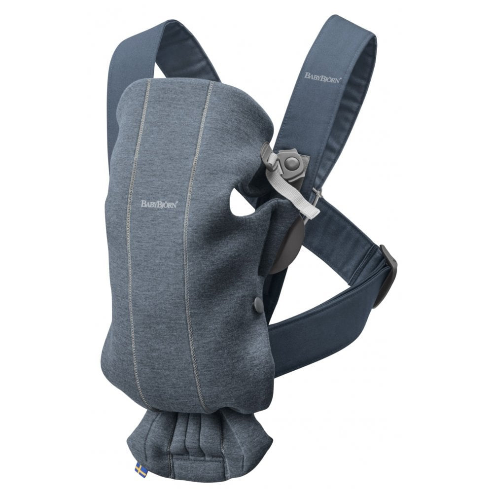 Babytrage Mini 3D Jersey Taubenblau