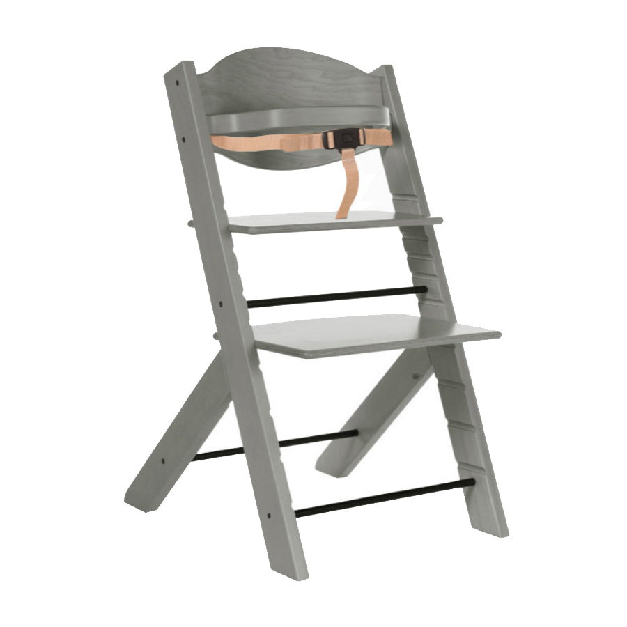 Wooden highchair Woody Grey [2029] Treppy