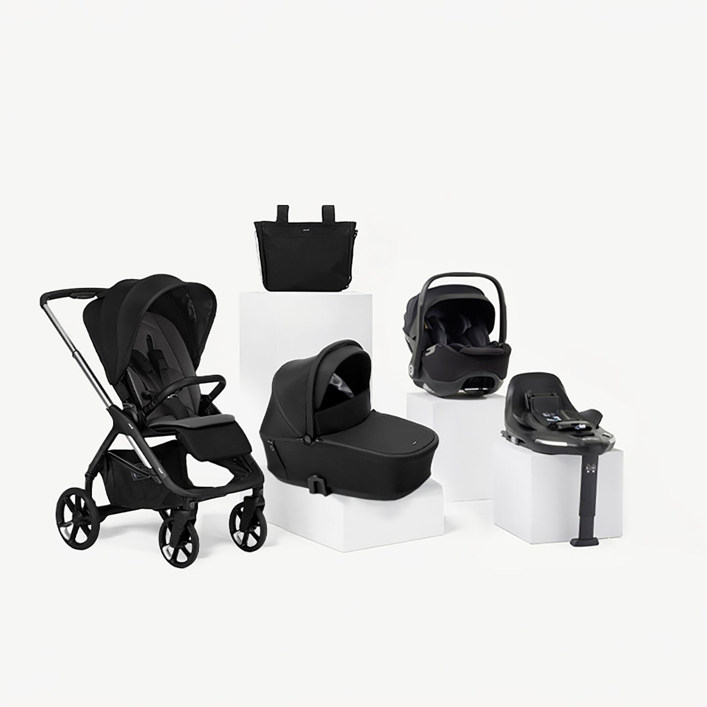 Jane 4 in 1 Keep 2 + Sleep + Kombibaby + base Kombi U82 COAL