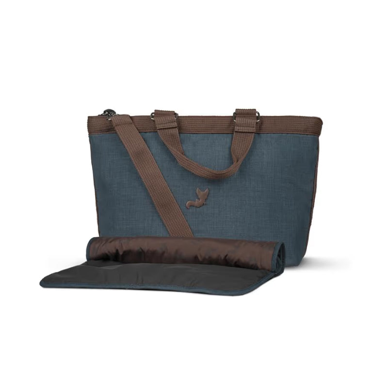 Bolso cambiador Luxury Denim Blue Leclercbaby