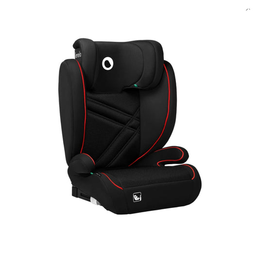 Lionelo Hugo i-Size SPORTY BLACK RED