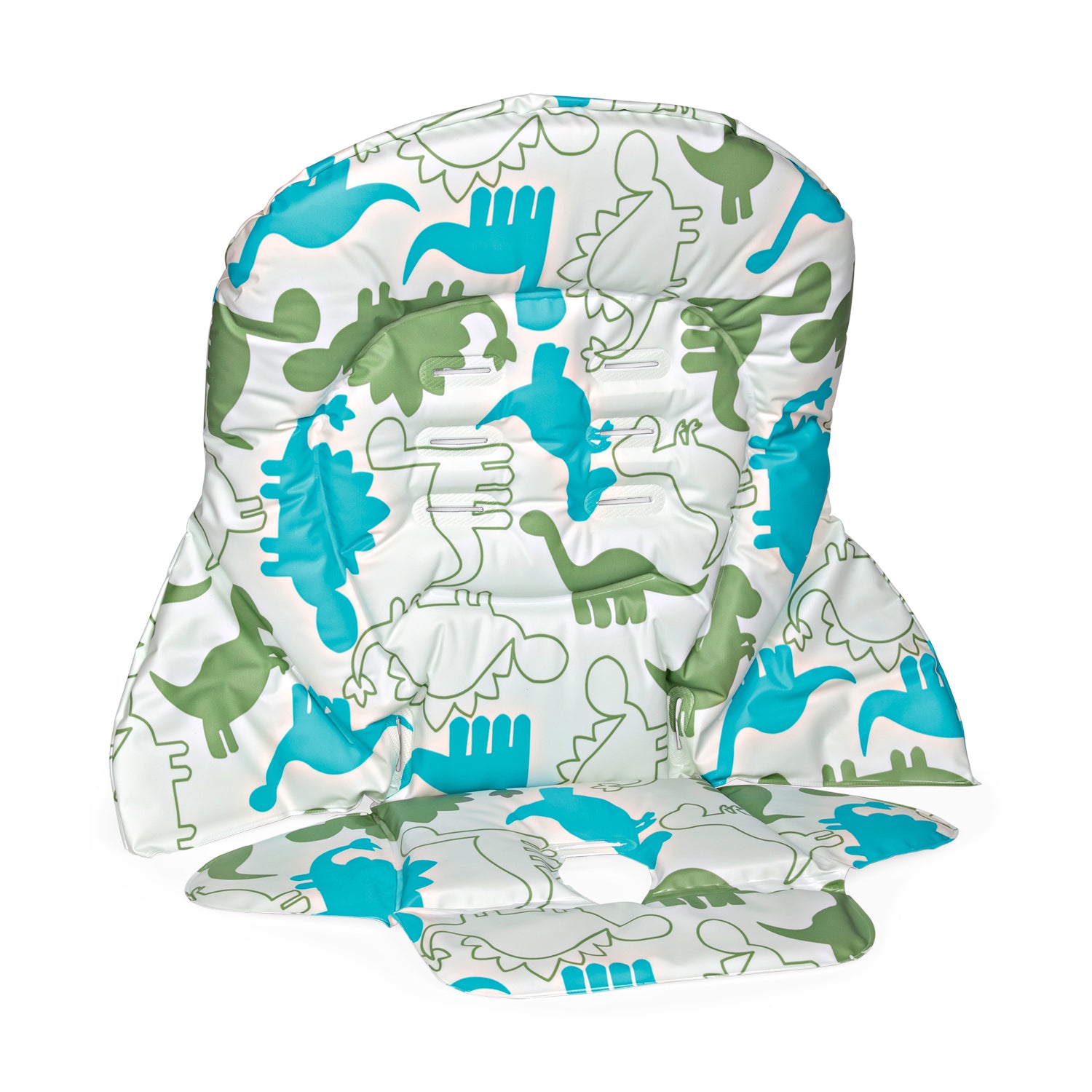 Peg Perego Replacement cover for Prima Pappa Diner high chairs Dino Park Bianco