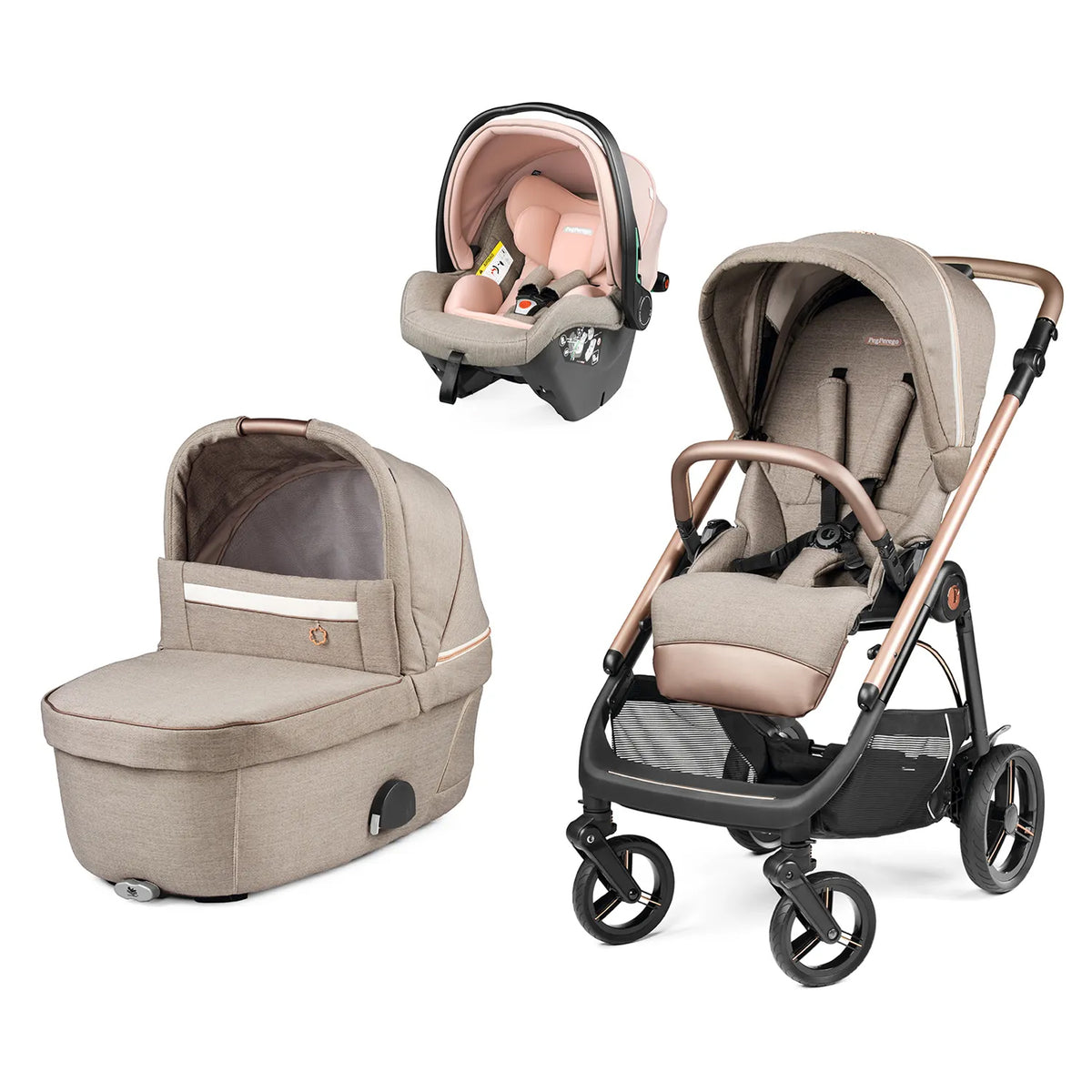Peg Perego Veloce Brio 3 in 1 with Primo Viaggio SLK MON AMOUR