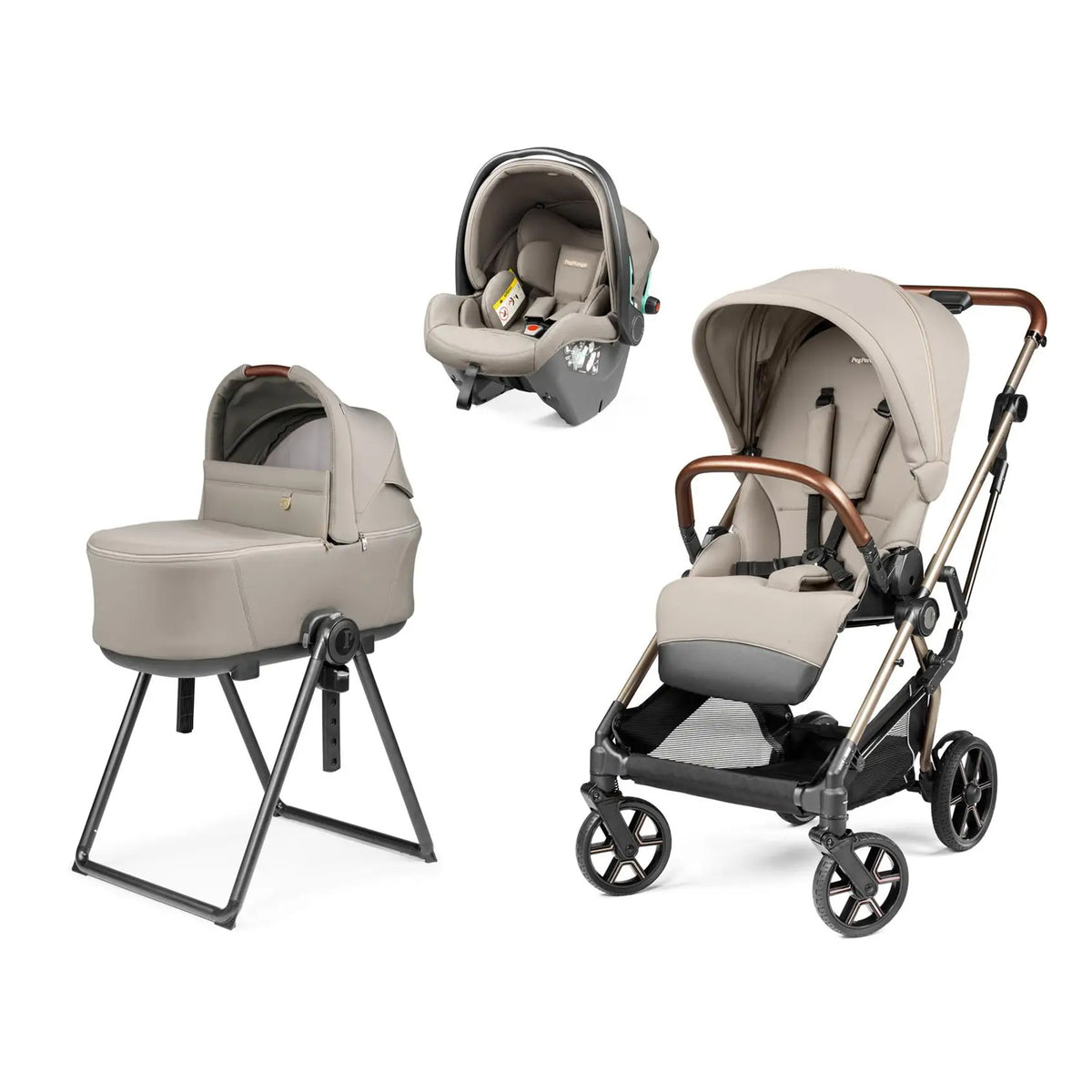 Peg Perego 3 in 1 Vivace + Culla Flex + Primo Viaggio SLK ASTRAL