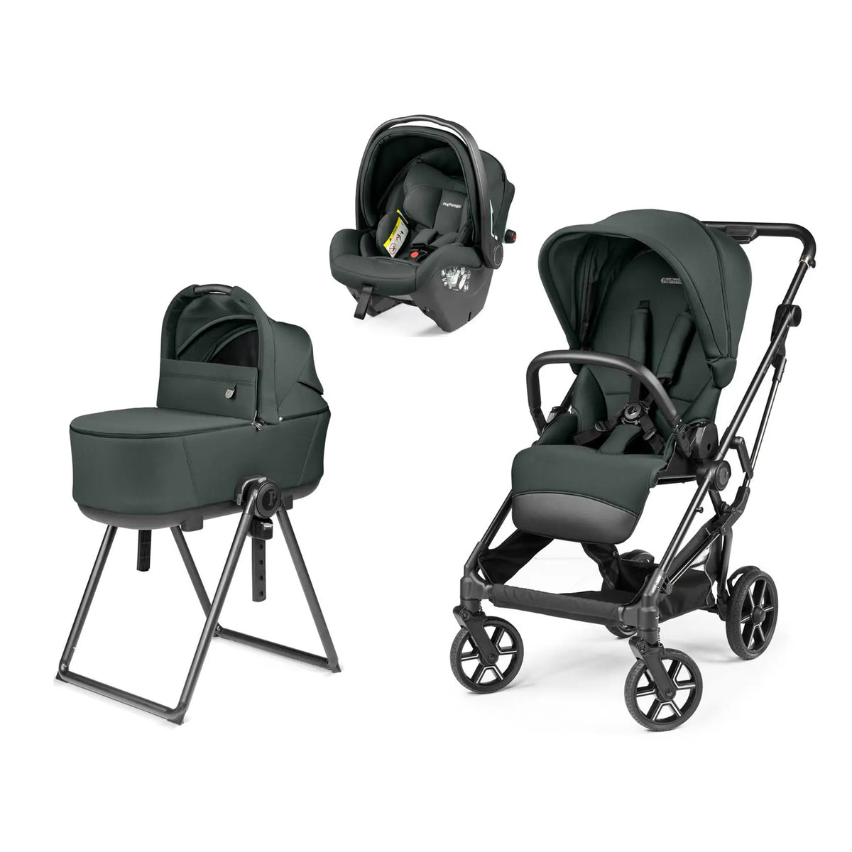 Peg Perego 3 in 1 Vivace + Culla Flex + Primo Viaggio SLK METAL