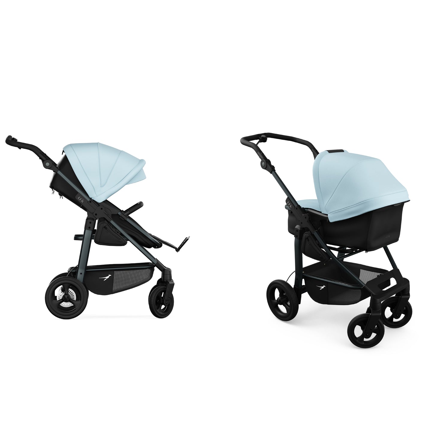 TFK Mono 4 - 2-in-1 with air-filled tyres Blue bicolor