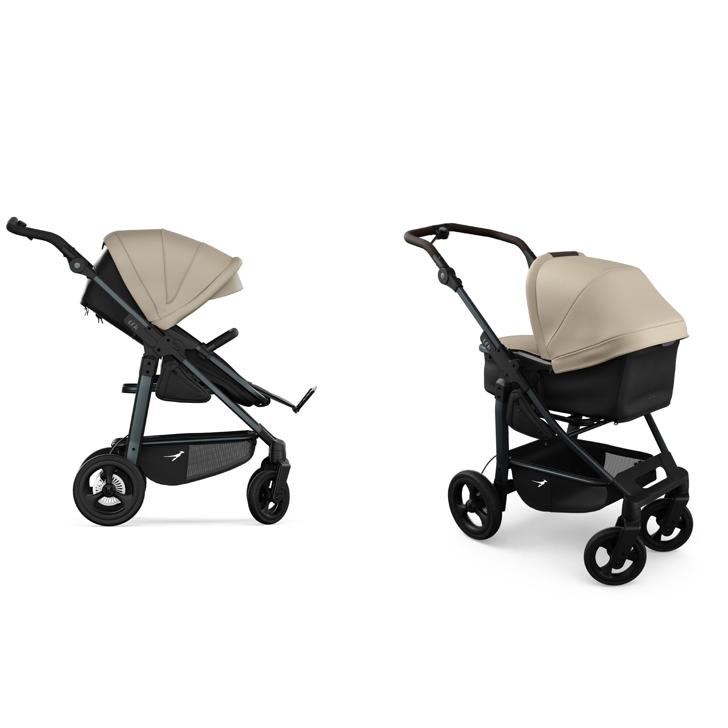 TFK Mono 4 - 2-in-1 with air-filled tyres Sand