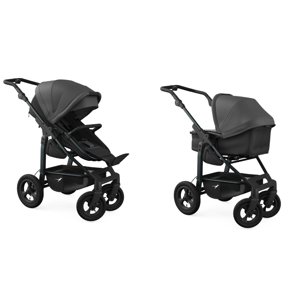 TFK Mono 4 - 2-in-1 with pneumatic tyres Grey