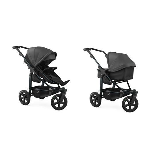 TFK Mono 3 - 2-in-1 with pneumatic tyres Grey