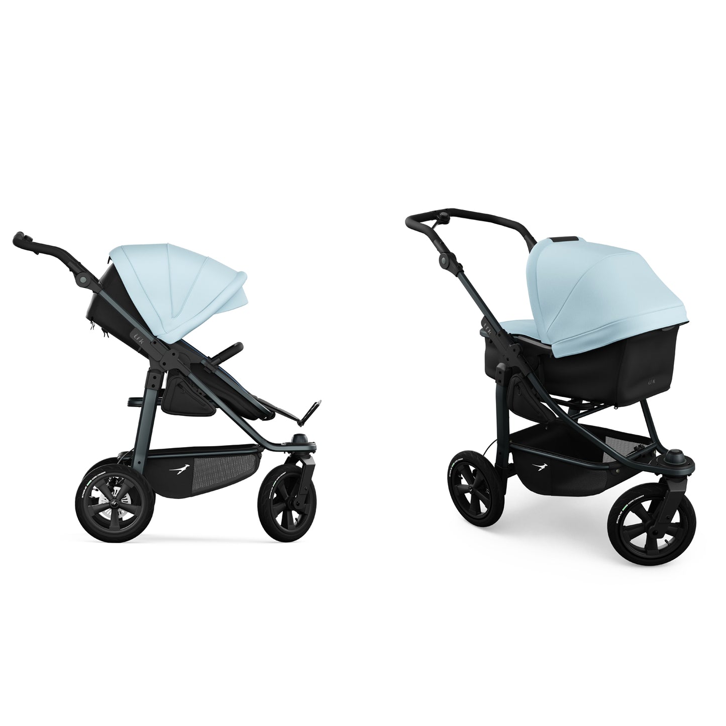TFK Mono 3 - 2-in-1 with pneumatic tyres Blue bicolor