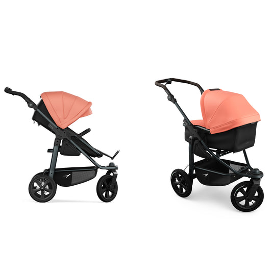 TFK Mono 3 - 2-in-1 with pneumatic tyres Salmon