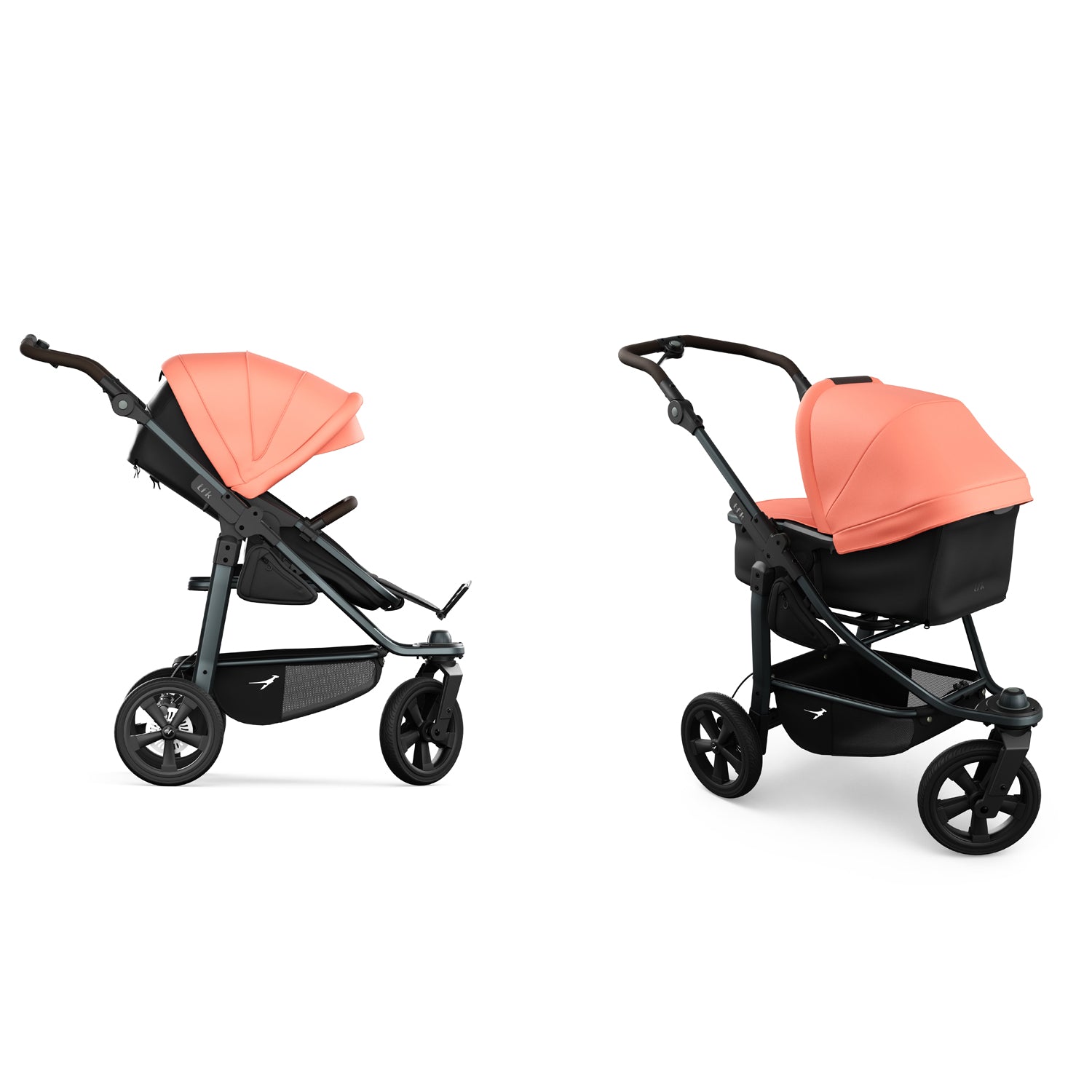 TFK Mono 3 - 2-in-1 with air-filled tyres Salmon