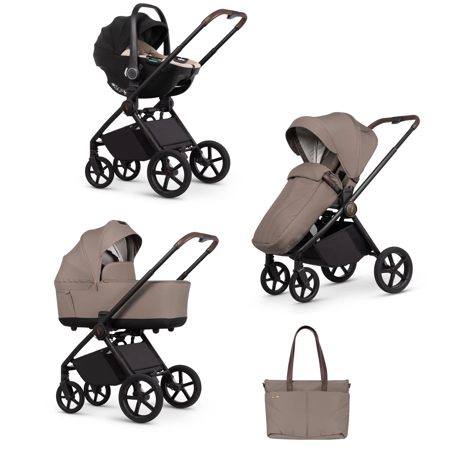 Venicci 3 in 1 - Claro 2 Almond