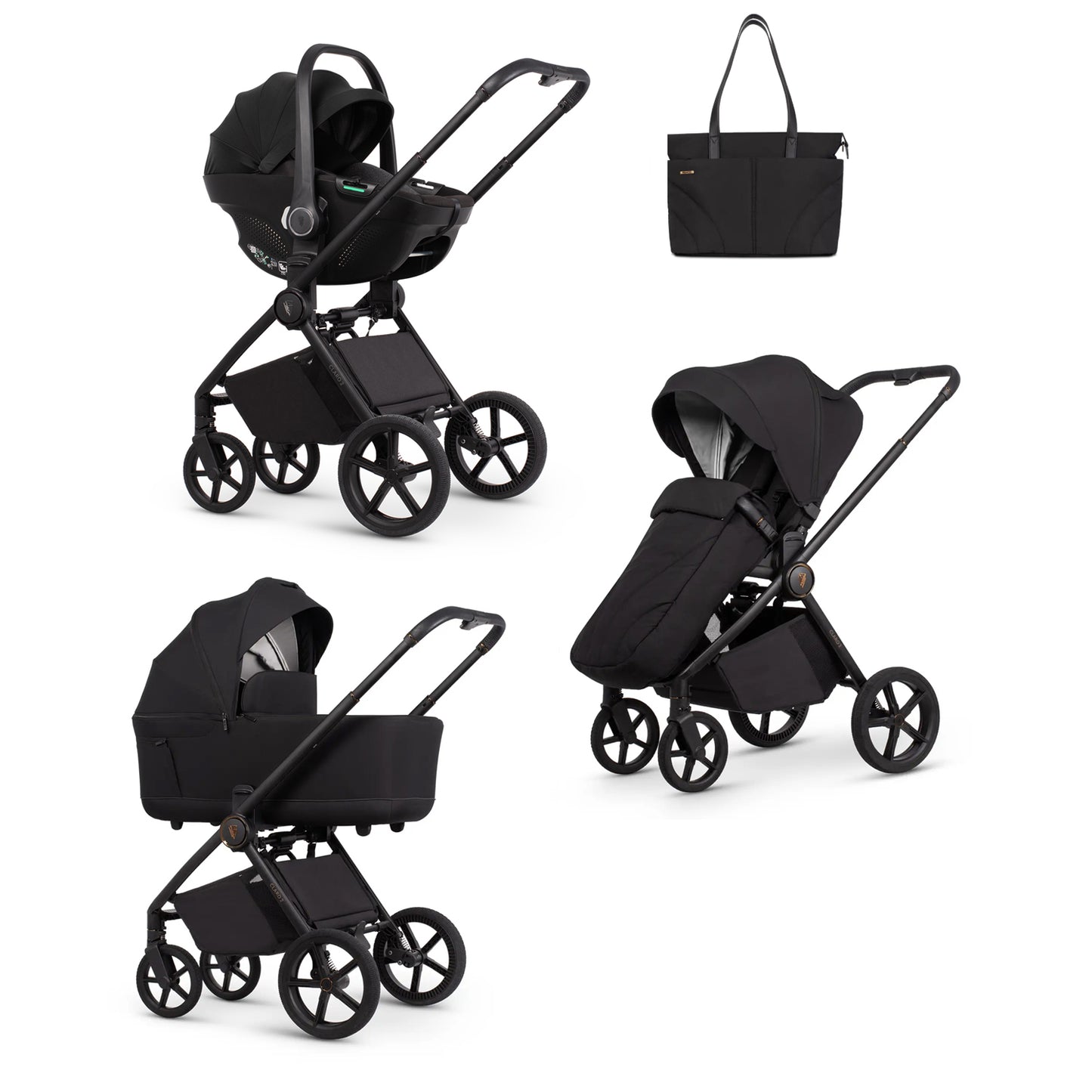 Venicci 3 in 1 - Claro 2 Noir