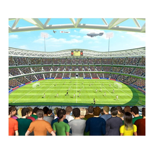 12 panel mural - FOOTBALL CRAZY [41769]